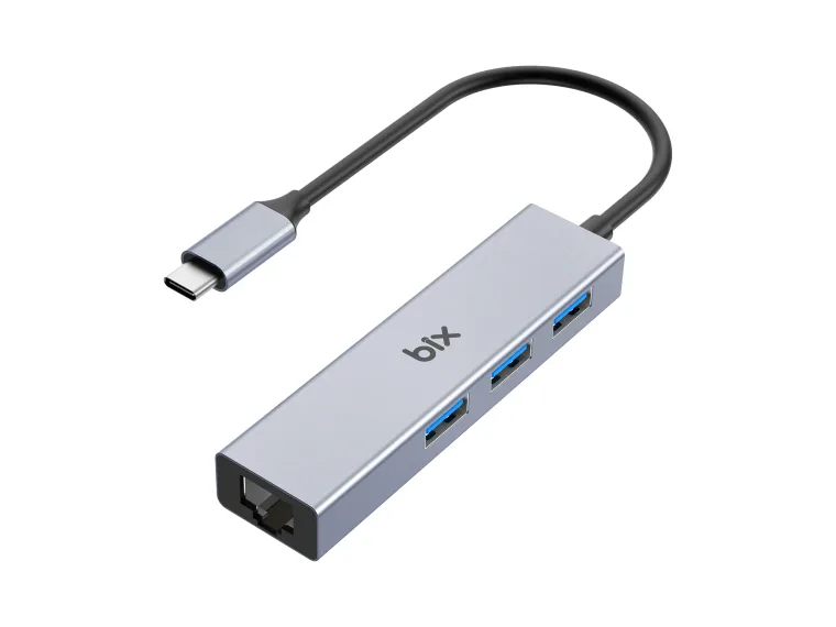 BXC06HB Type-C to USB 3.2 Gigabit Ethernet 3 Portlu