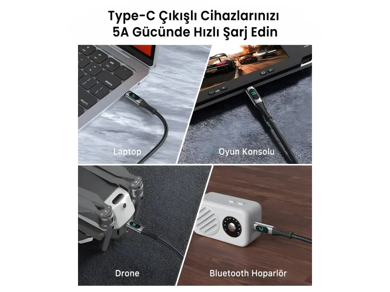 BXCC244 USB4 Thunderbolt 4/3 Uyumlu PD 240W 40Gbps 8K — görsel 7