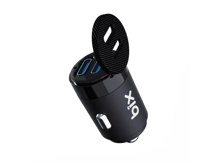 BXCC65C 65W Çift Portlu Type-C Araç Şarj Aleti iPhone