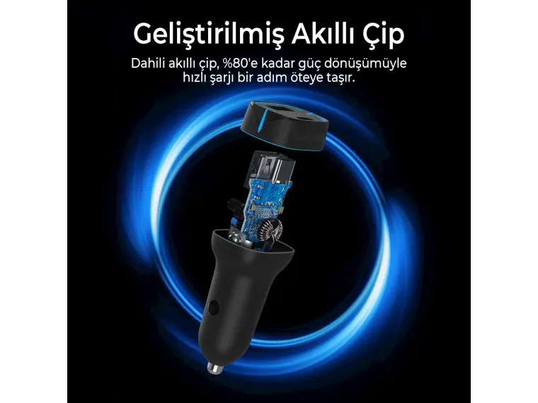 BXCCP36WT 38W Type-C PD 20W ve USB-A QC 3.0 18W Çift — görsel 6