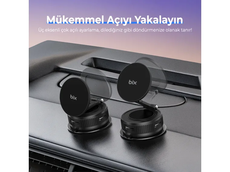 BXCH11 360° Derece Dönebilen Vakumlu Manyetik — görsel 6