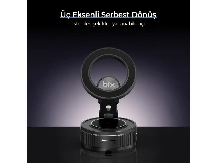 BXCH12 360° Derece Dönebilen Vakumlu Manyetik — görsel 3