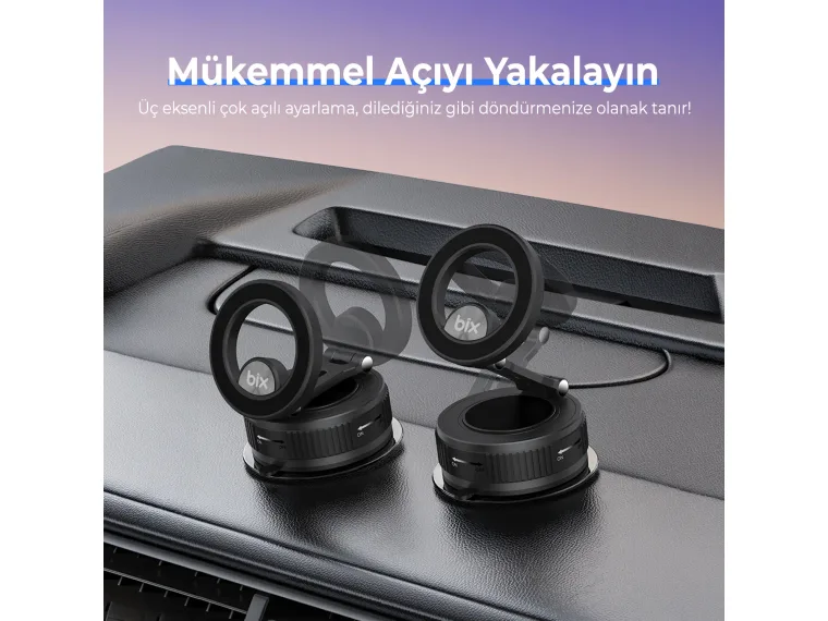 BXCH12 360° Derece Dönebilen Vakumlu Manyetik — görsel 6