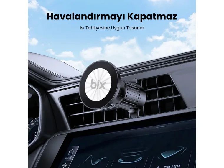BXCH14 360° Ayarlanabilir Hava Menfezi için Metal — görsel 5