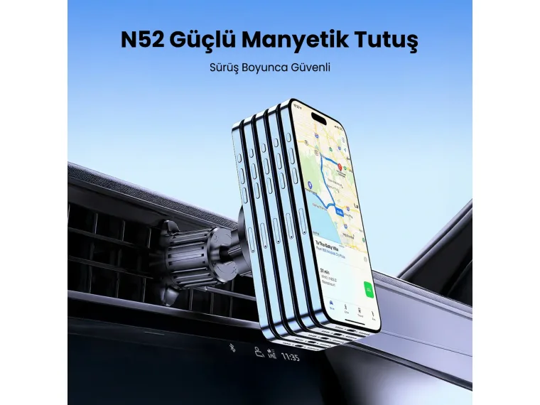 BXCH14 360° Ayarlanabilir Hava Menfezi için Metal — görsel 7