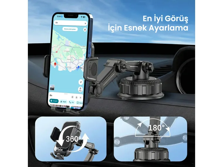 BXCH15 Uzayabilen ve Ayarlanabilir Cam, Torpido ve Ön — görsel 4