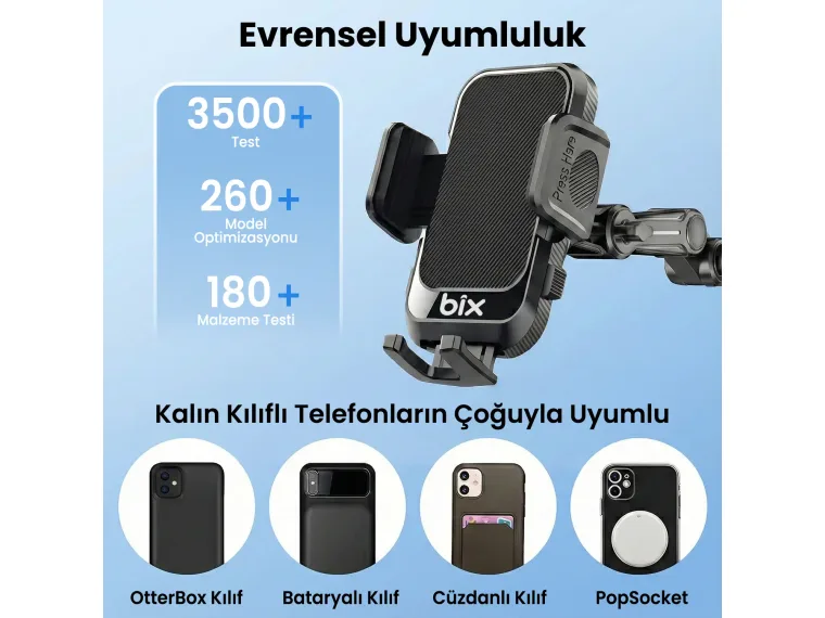 BXCH15 Uzayabilen ve Ayarlanabilir Cam, Torpido ve Ön — görsel 6
