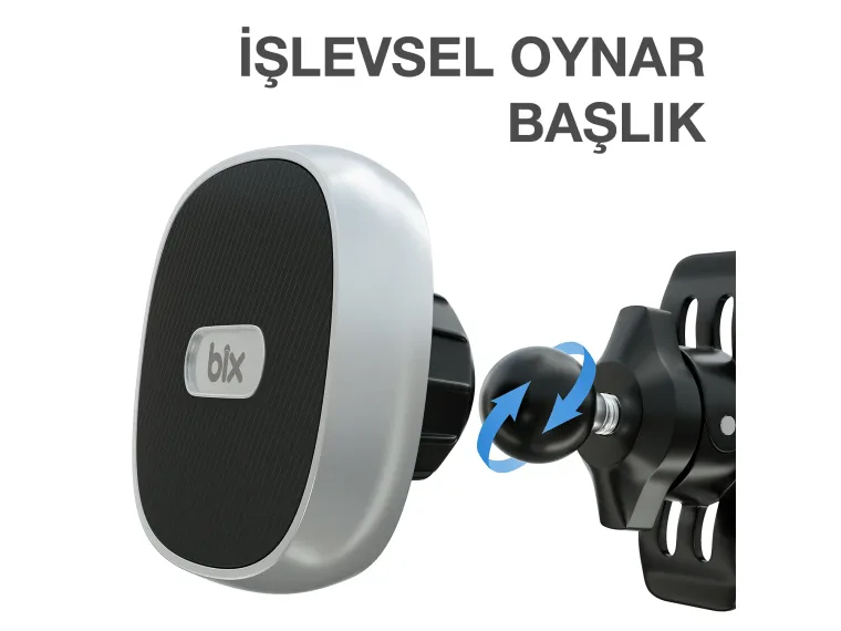 BXCH5 Çok Açılı Ayarlanabilir Manyetik Araç içi Telefon — görsel 4
