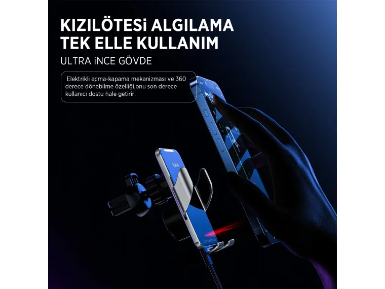 BXCH9 MagSafe 15W Kablosuz Hızlı Şarj Destekli İnce — görsel 5