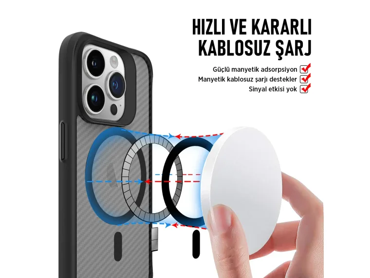 Bix Carbon Fiber Force Telefon Kılıfı – Karbon Fiber — görsel 3