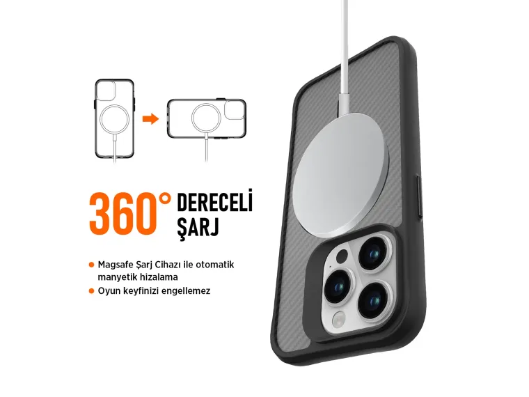 Bix Carbon Fiber Force Telefon Kılıfı – Karbon Fiber — görsel 4
