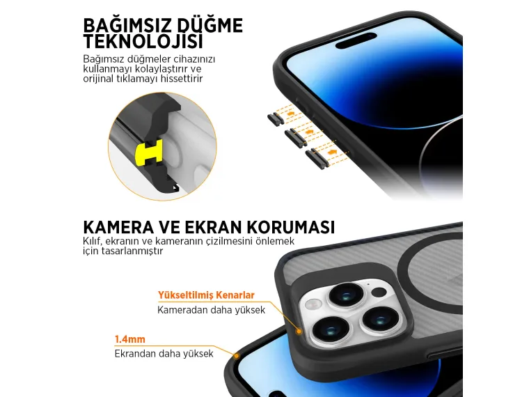 Bix Carbon Fiber Force Telefon Kılıfı – Karbon Fiber — görsel 5