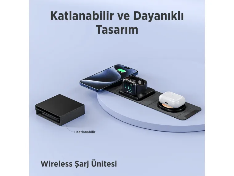 BXMW6 3’ü 1 Arada Akıllı Telefon, Akıllı Saat ve TWS — görsel 4