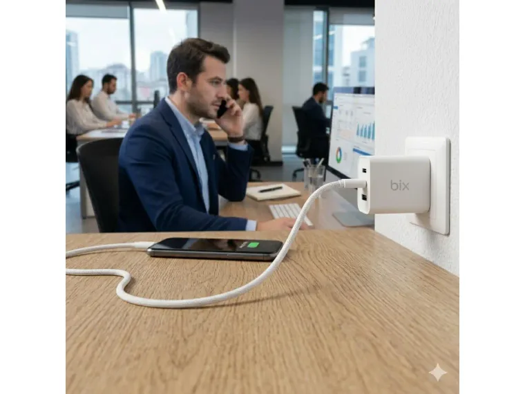 BXUC02C 60W Type-C To Type-C Hızlı Şarj Ve Data Kablosu — görsel 5