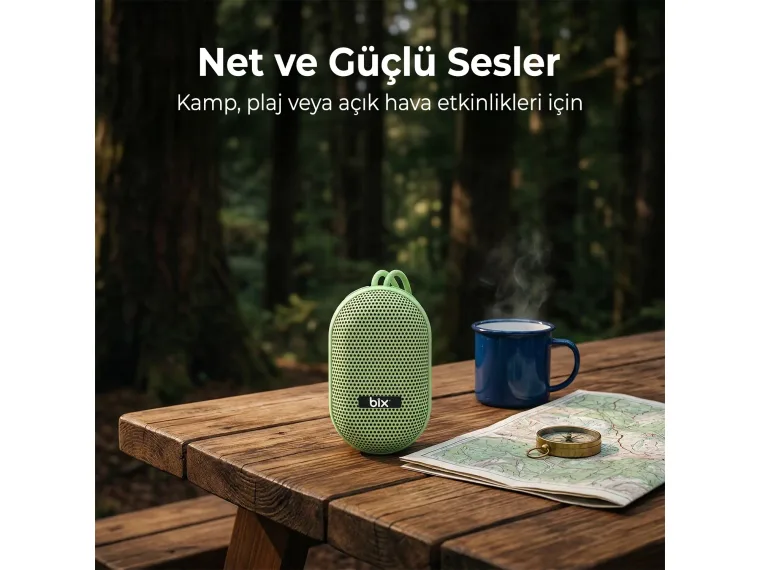 BXWS01 Bluetooth 6.0 IPX4 Suya Dayanıklı 8W Ses Çıkışlı — görsel 6