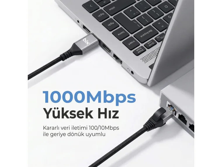 C6C01 USB-C to RJ45 1000Mbps Gigabit Ethernet — görsel 4
