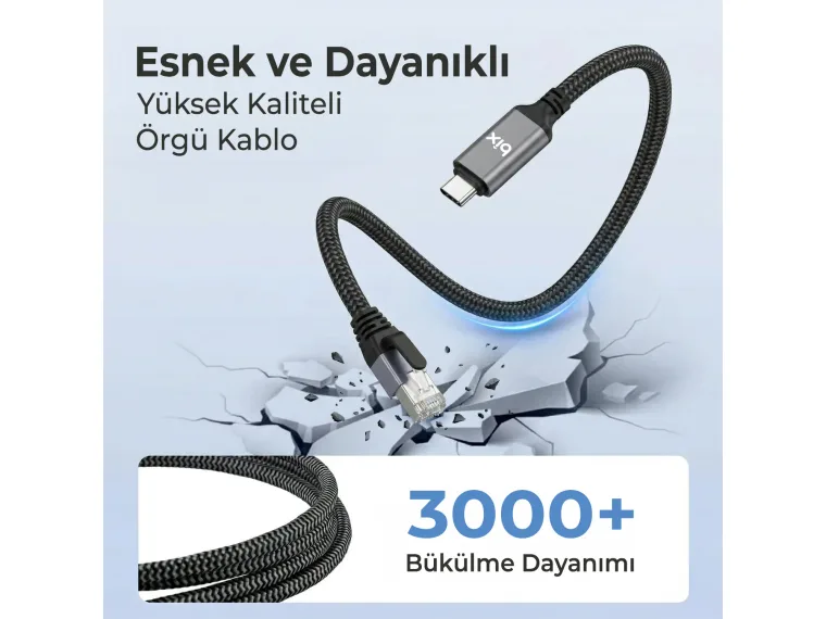 C6C01 USB-C to RJ45 1000Mbps Gigabit Ethernet — görsel 6