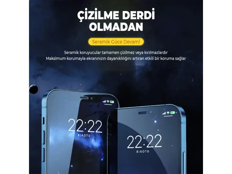 Bix Ceramic Anti-Static Clear Nano Ekran Koruyucu — görsel 5