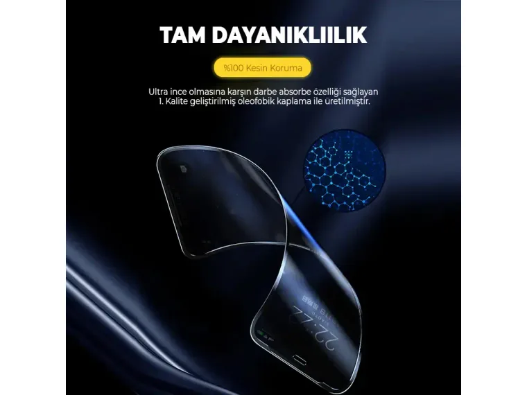 Bix Ceramic Anti-Static Clear Nano Ekran Koruyucu — görsel 7