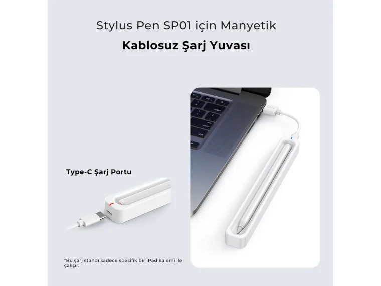 DK01 Bluetooth Stylus Pen SP01 İçin Manyetik Kablosuz — görsel 4