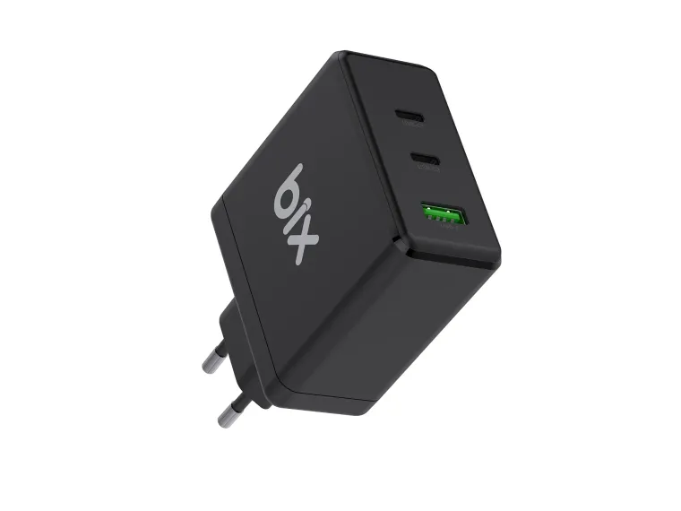 BX3P100G GaN 100W PD 2* Type-C & 1* USB-A Girişli