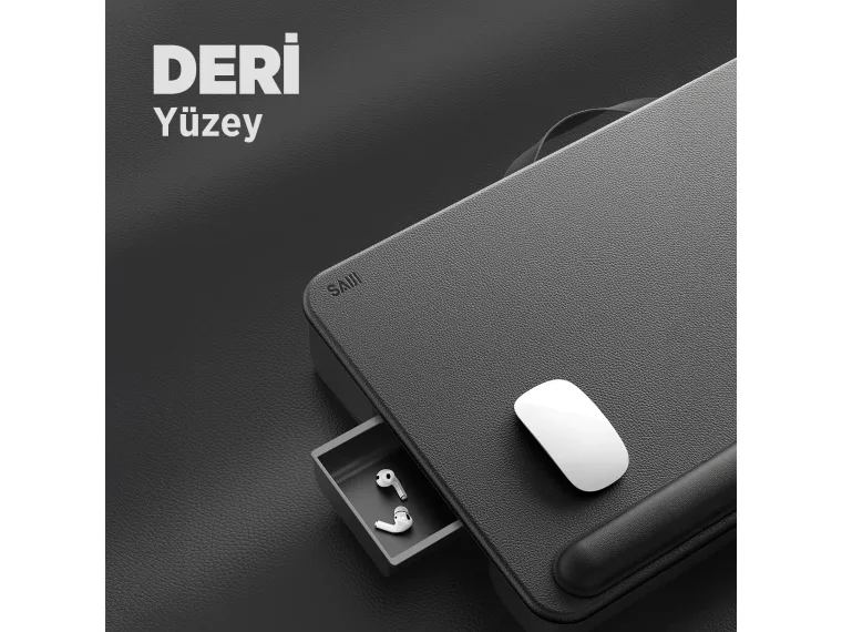 Bix Saiji GX3 Taşınabilir Laptop Standı – Geniş PVC — görsel 5