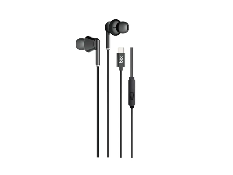 HF01C Type-C 14mm Extra Bass Özellikli Mikrofonlu Kulak