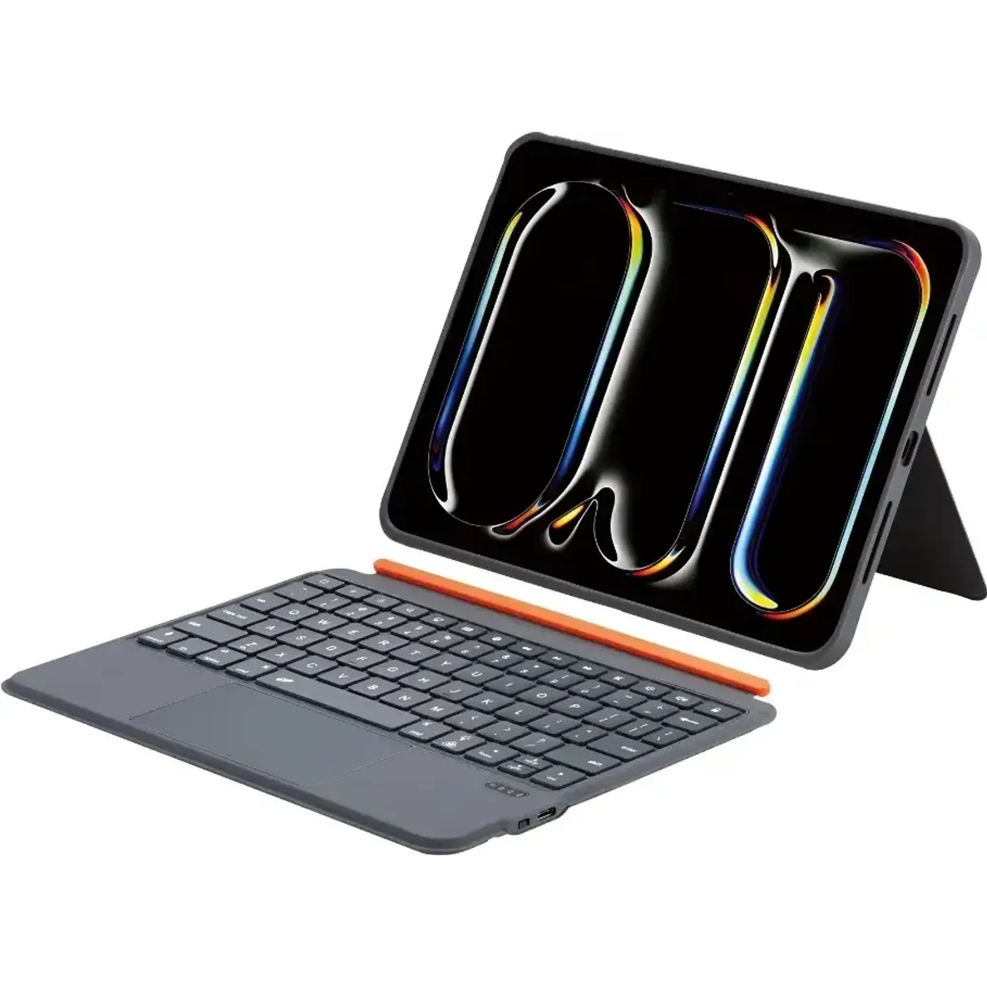 IK02 Manyetik Ayrılabilir iPad için Touchpad’li Klavye