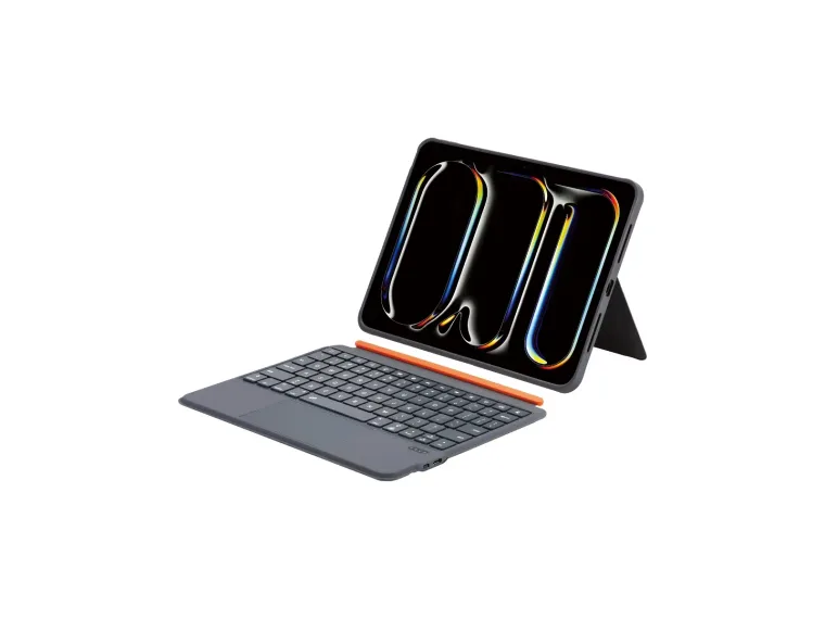 IK08 Manyetik Bluetooth Klavyeli iPad Kılıfı Çoklu