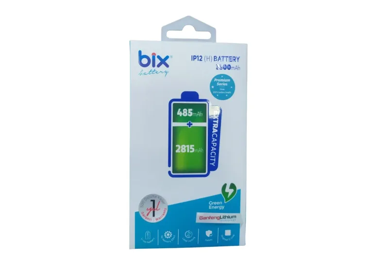 Bix IP12(H) iPhone 12 için 3300mAh Ekstra Kapasiteli — görsel 3