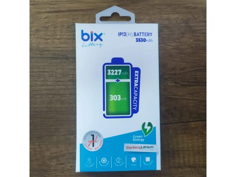 Bix IP13(H) iPhone 13 için 3530mAh Ekstra Kapasiteli — görsel 3