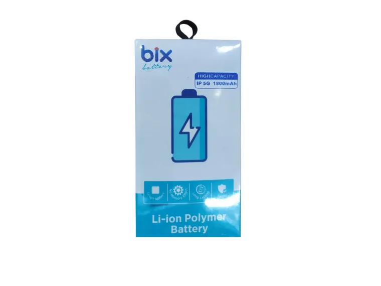 Bix IP5G iPhone 5 için 1800mAh Kapasiteli Li-ion
