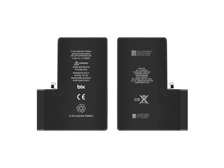 iPhone 12 Pro Max için 4530mAh Ekstra Kapasiteli