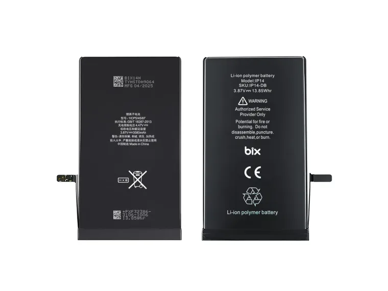 iPhone 14 için 3580mAh Ekstra Kapasiteli Diagnostic
