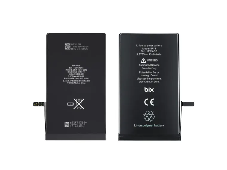 iPhone 15 için 3520mAh Ekstra Kapasiteli Diagnostic