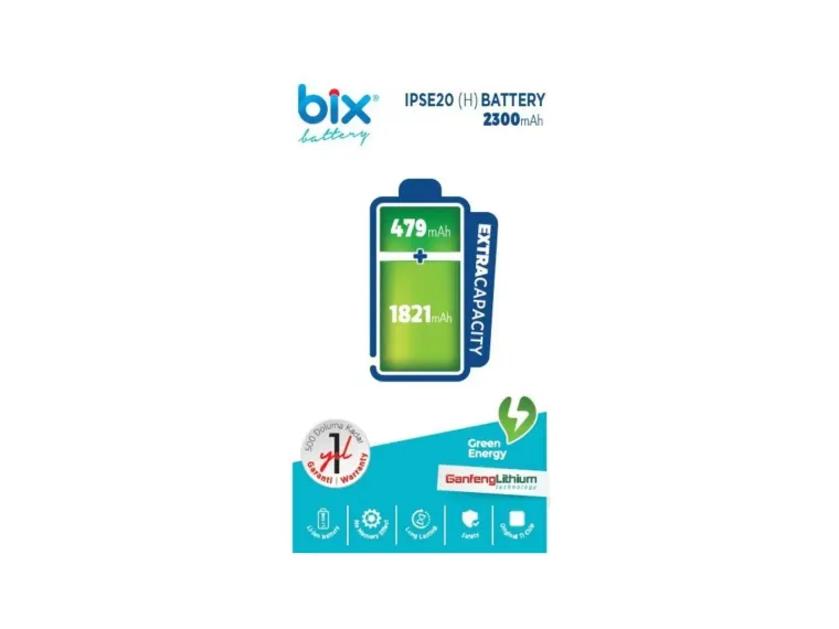 Bix IPSE20(H) iPhone SE 2020 için 2300mAh Ekstra