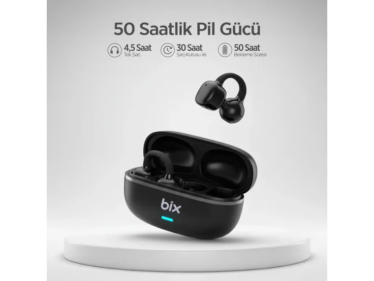 OWS1 Bluetooth 5.4 Hafif Open-Ear Tasarım Klipsli — görsel 5