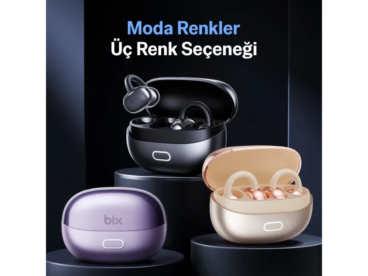 Bix OWS4 Bluetooth 6.0 IPX5 Open-Ear Kulaklık — görsel 10