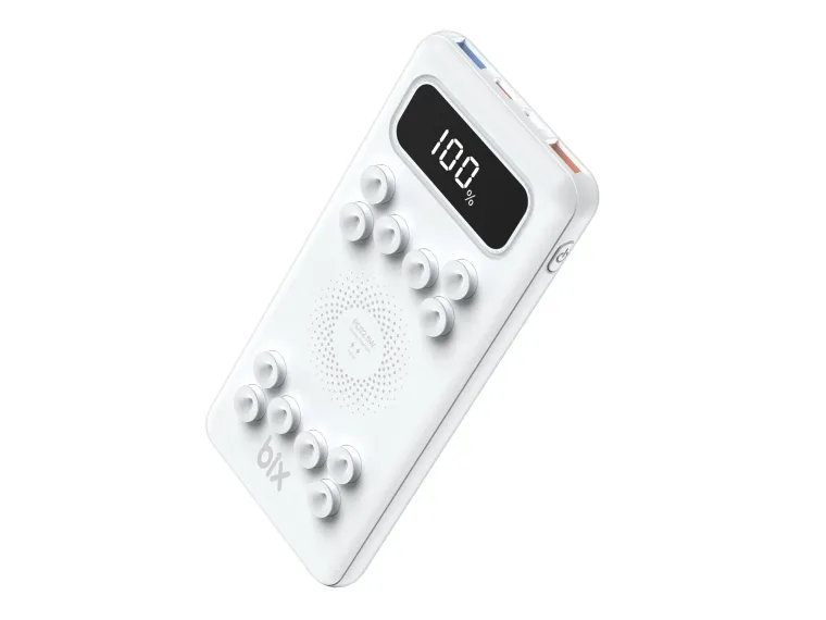 PB103 10000 mAh Vantuzlu Kablosuz LED Göstergeli QC