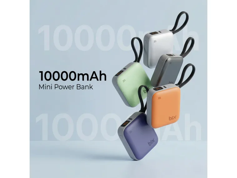 PB119 10000mAh PD 20W Cep Boyu Kompakt Tasarımlı — görsel 3