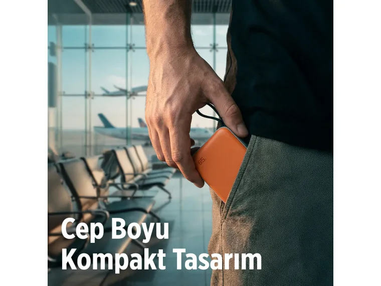 PB120 20000mAh PD 65W Cep Boyu Kompakt Tasarımlı — görsel 7