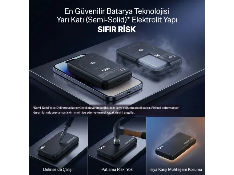 PB121 Qi2.2 Sertifikalı 25W Kablosuz Magsafe PD 3.0 — görsel 6