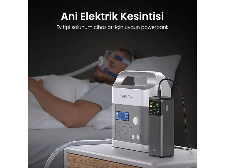 PB200W 24000mAh Taşınabilir Çift USB-C PD & USB-A — görsel 4