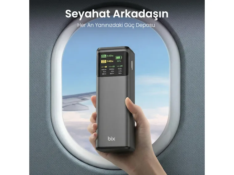 PB200W 24000mAh Taşınabilir Çift USB-C PD & USB-A — görsel 5