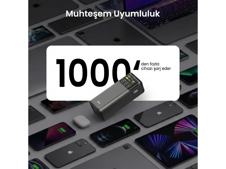 PB200W 24000mAh Taşınabilir Çift USB-C PD & USB-A — görsel 6