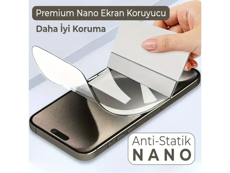 Bix Anti-Static Nano Ekran Koruyucu 9H Sertlik Nano Cam — görsel 4