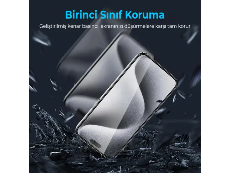 Bix Anti-Static Nano Ekran Koruyucu 9H Sertlik Nano Cam — görsel 5
