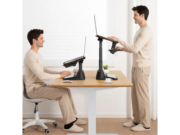 Bix Saiji D8 Ayarlanabilir Ergonomik Laptop Standı — görsel 4
