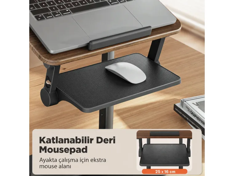 Bix Saiji D8 Ayarlanabilir Ergonomik Laptop Standı — görsel 6