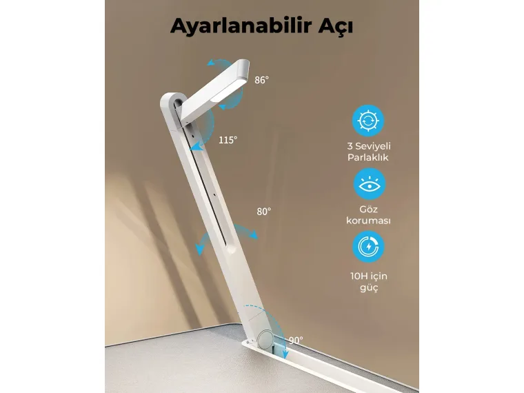 Bix Saiji K8 Ultimate LED Lambalı ve Ayarlanabilir — görsel 6